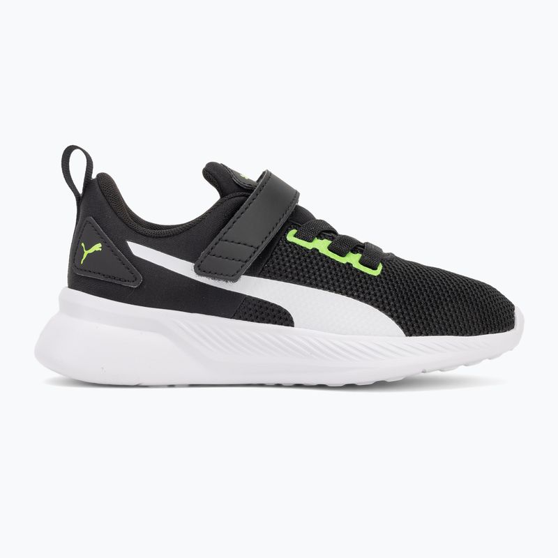Buty dziecięce PUMA Flyer Runner V PS green flash/puma white 2
