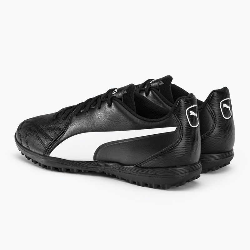 Buty piłkarskie męskie PUMA King Hero 21 TT puma black/puma white 3