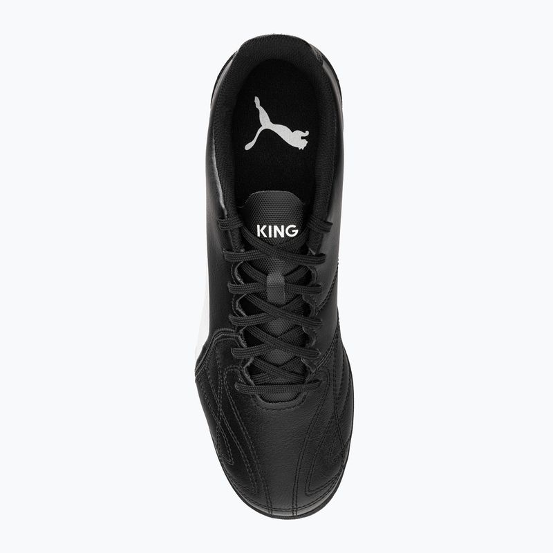 Buty piłkarskie męskie PUMA King Hero 21 TT puma black/puma white 6
