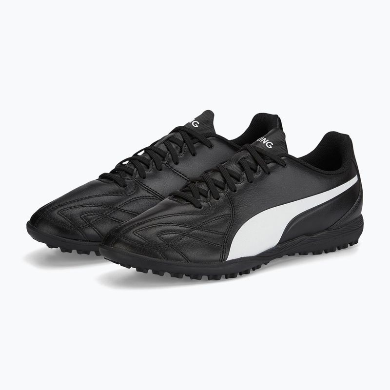 Buty piłkarskie męskie PUMA King Hero 21 TT puma black/puma white 10