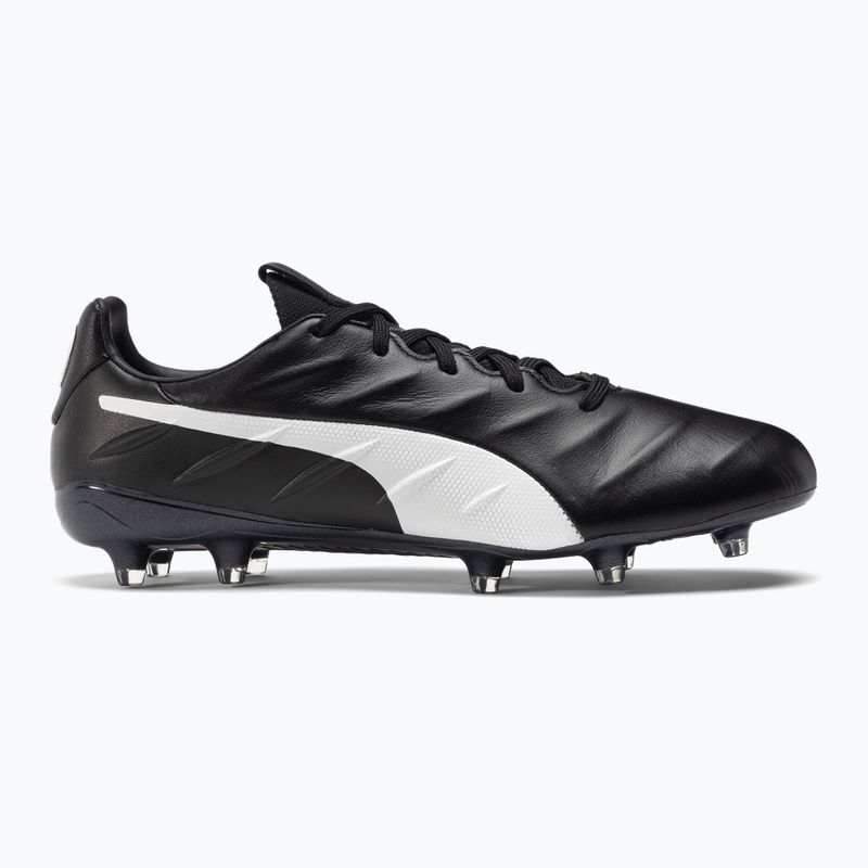 Buty piłkarskie męskie PUMA King Platinum 21 FG/AG puma black/puma white 2