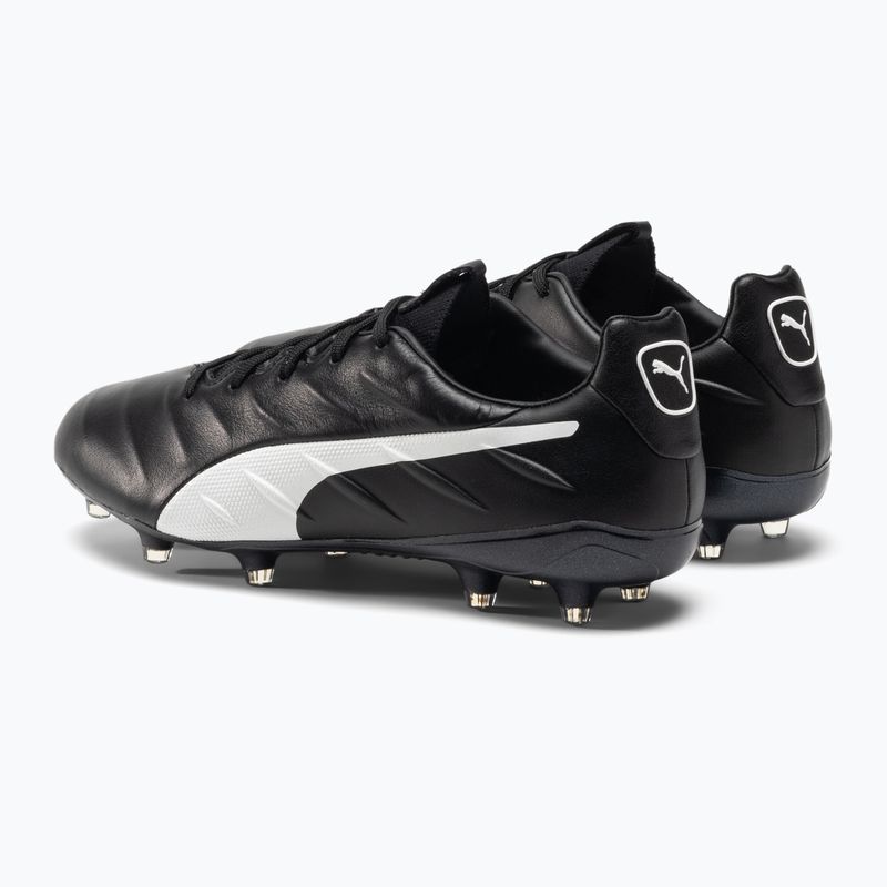 Buty piłkarskie męskie PUMA King Platinum 21 FG/AG puma black/puma white 3