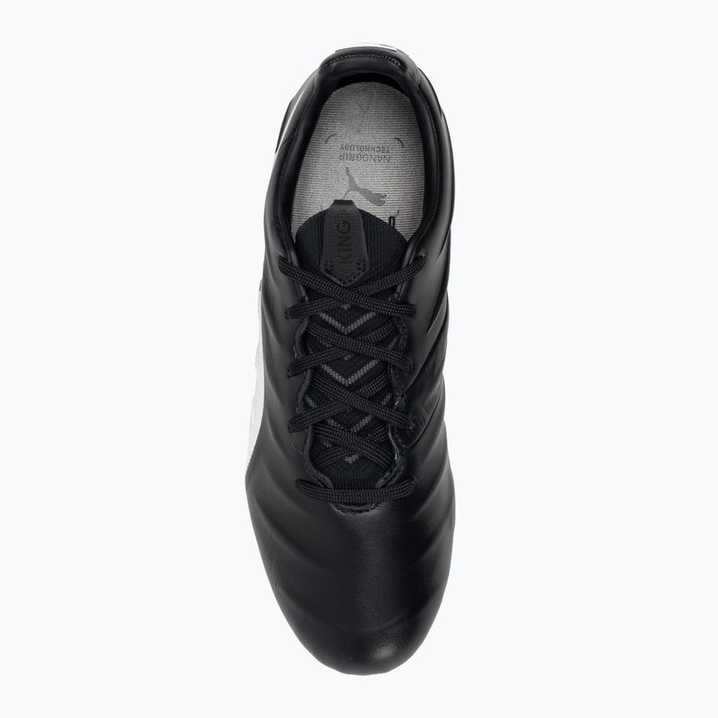 Buty piłkarskie męskie PUMA King Platinum 21 FG/AG puma black/puma white 6
