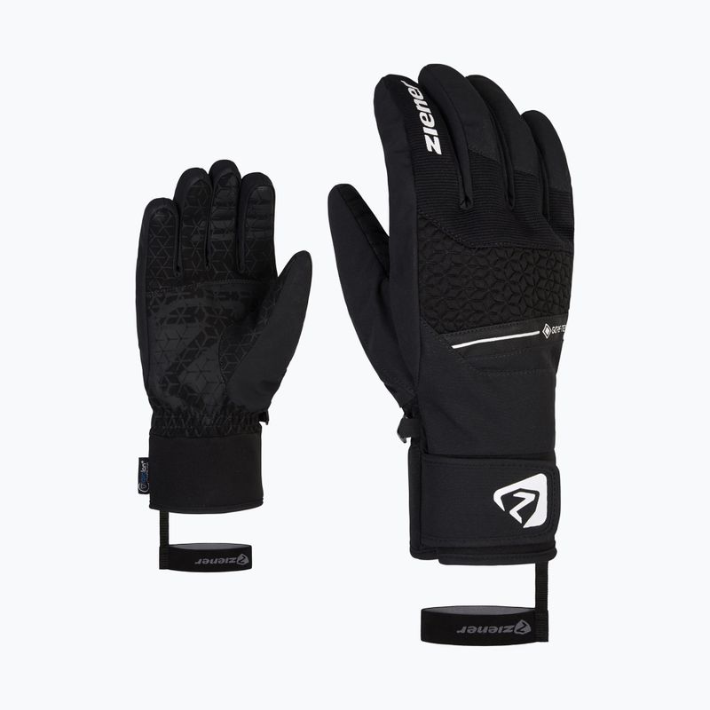 Rękawice narciarskie męskie ZIENER Granit GTX AW alpine black 7