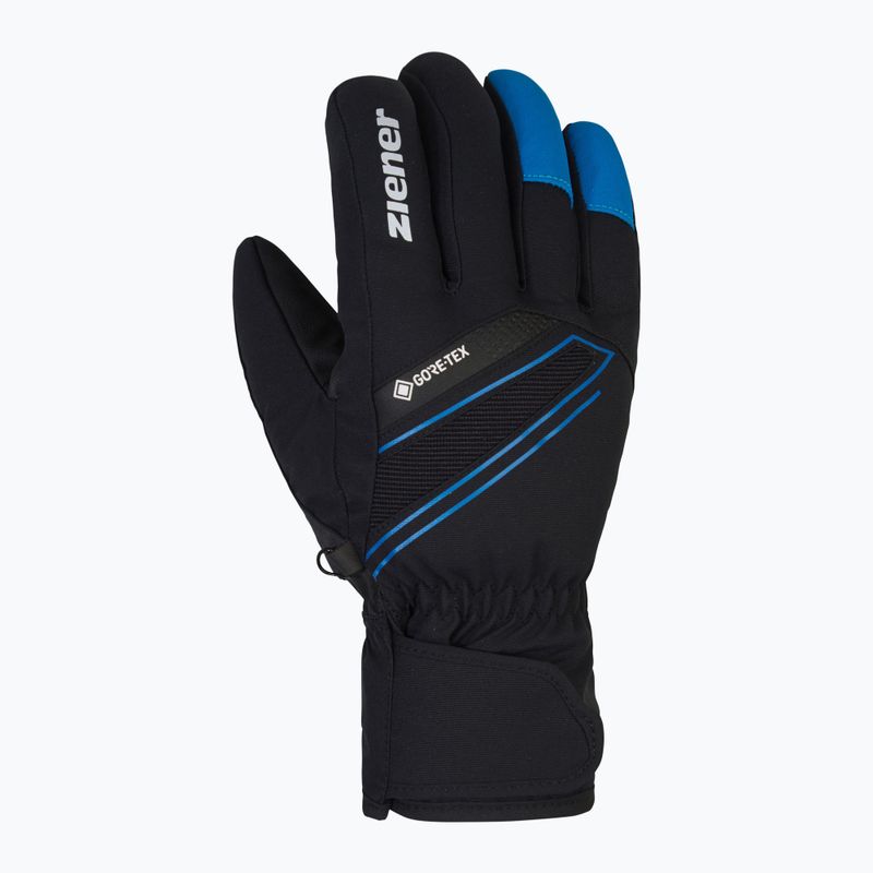 Rękawice narciarskie męskie ZIENER Gunar Gtx alpine black/persian blue 2