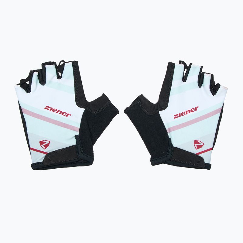 Rękawiczki rowerowe damskie ZIENER MTB Crizy Lady GELfoam sangria red 2