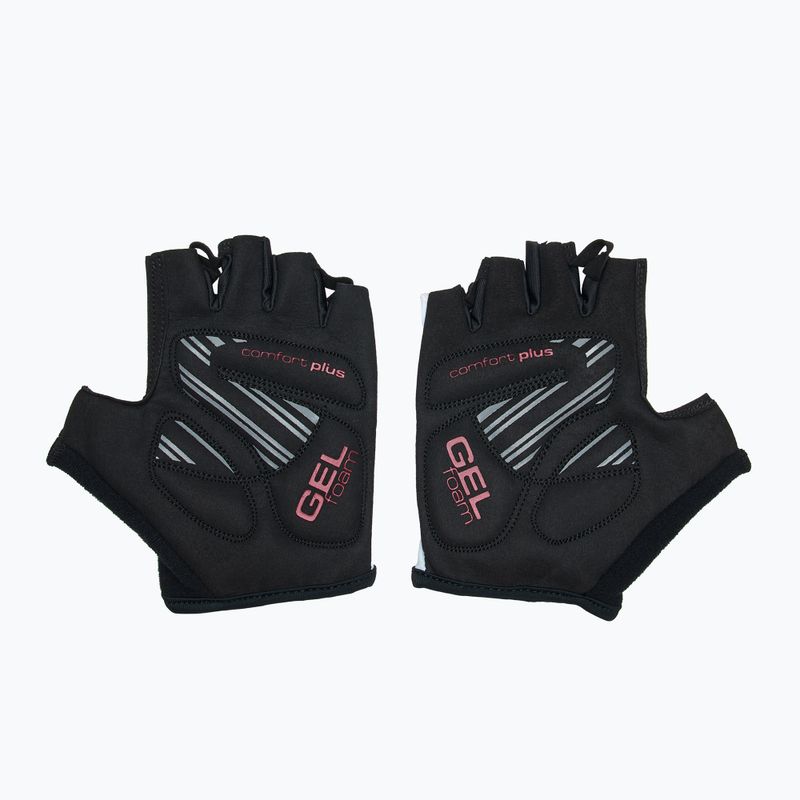 Rękawiczki rowerowe damskie ZIENER MTB Crizy Lady GELfoam sangria red 3