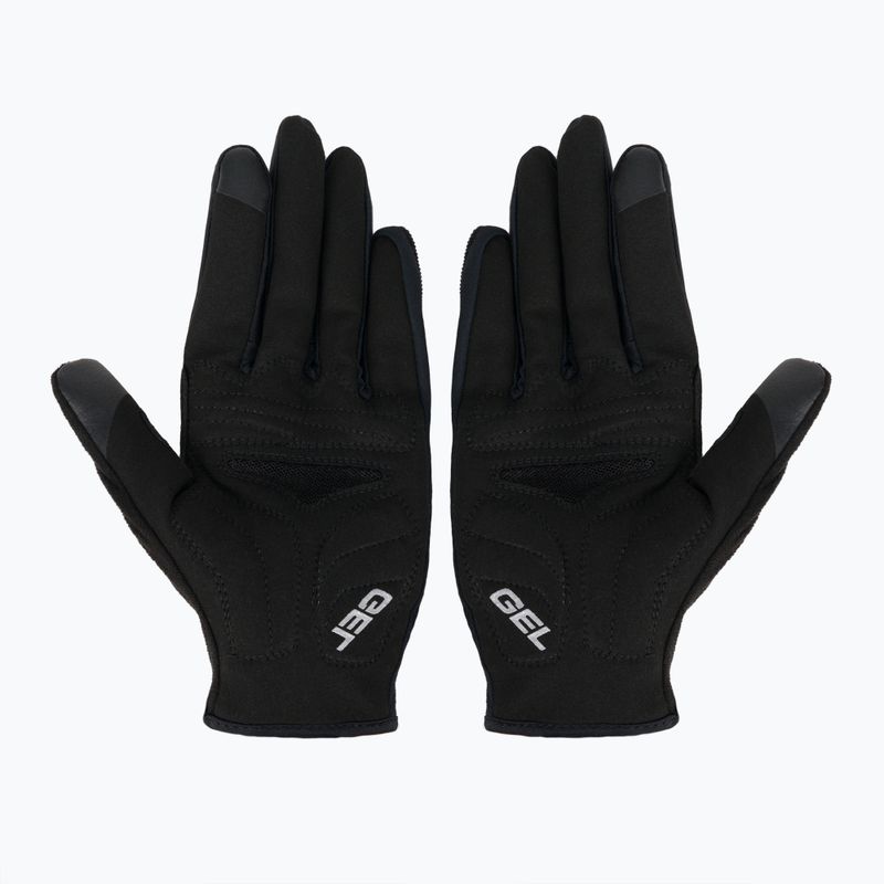 Rękawiczki rowerowe męskie ZIENER MTB Clyo Touch Long Gel black 2