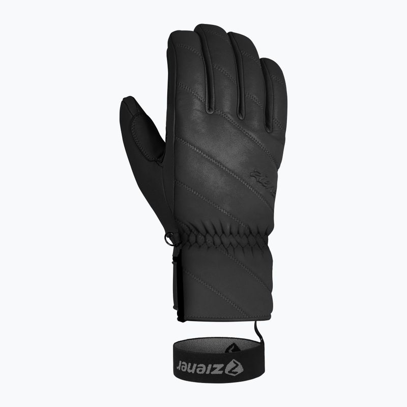 Rękawice narciarskie damskie ZIENER Kuma Aquashield black 8
