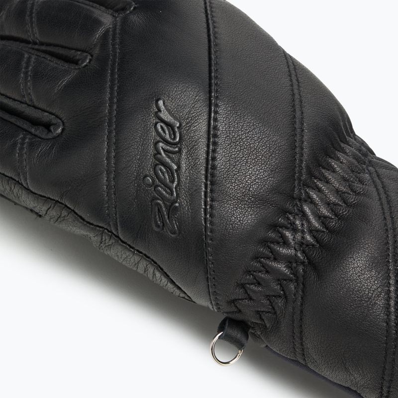 Rękawice narciarskie damskie ZIENER Kuma Aquashield black 4