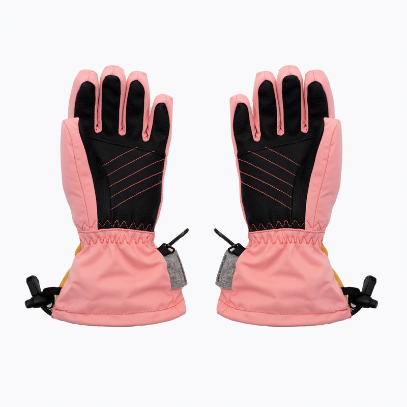 Rękawice narciarskie dziecięce ZIENER Laval Aquashield AW pink vanilla stru 3
