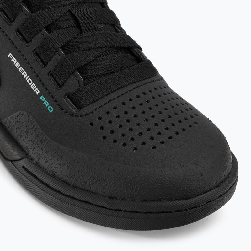 Buty rowerowe platformy damskie adidas FIVE TEN Freerider Pro core black/white/mint 7
