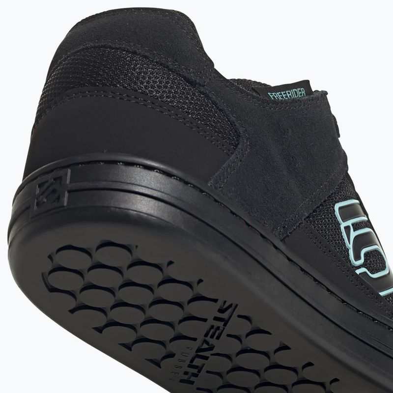 Buty rowerowe platformy damskie adidas FIVE TEN Freerider core black/acid mint/core black 11