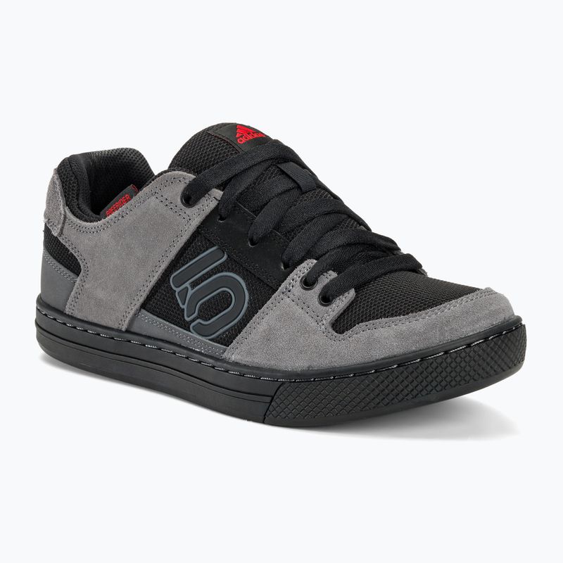 Buty rowerowe platformy męskie adidas FIVE TEN Freerider grey five/core black/grey four FW2836