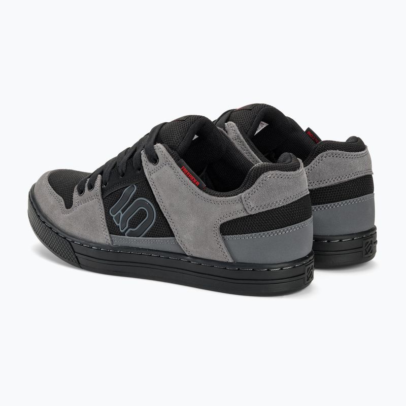 Buty rowerowe platformy męskie adidas FIVE TEN Freerider grey five/core black/grey four FW2836 4