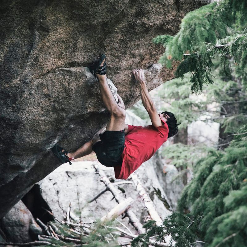 Buty wspinaczkowe męskie adidas Five Ten Niad Vcs mesa/core black/cloud white 18