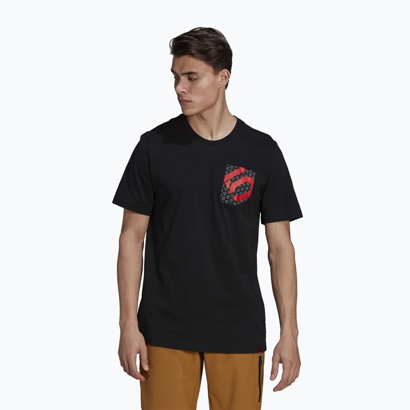 Koszulka rowerowa męska adidas FIVE TEN Brand Of The Brave Tee black