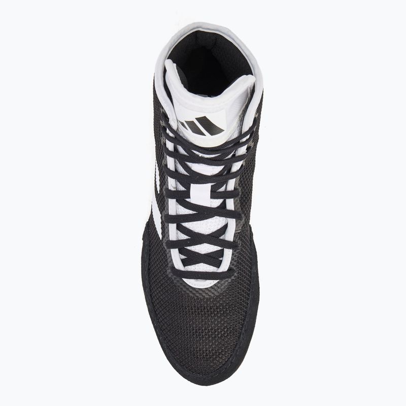 Buty zapaśnicze męskie adidas Tech Fall 2.0 core black/ cloud white 5