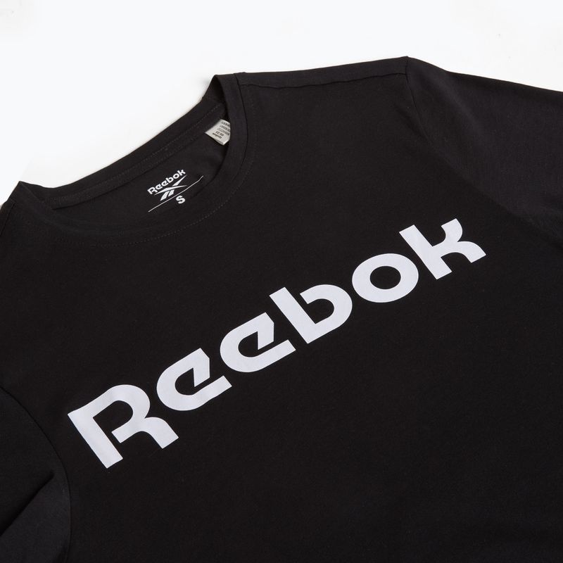 Koszulka męska Reebok Gs Linear Read Tee black/white 3