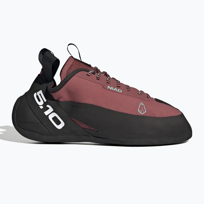Buty wspinaczkowe męskie adidas Five Ten Niad Lace core black/crew red/acid mint 9