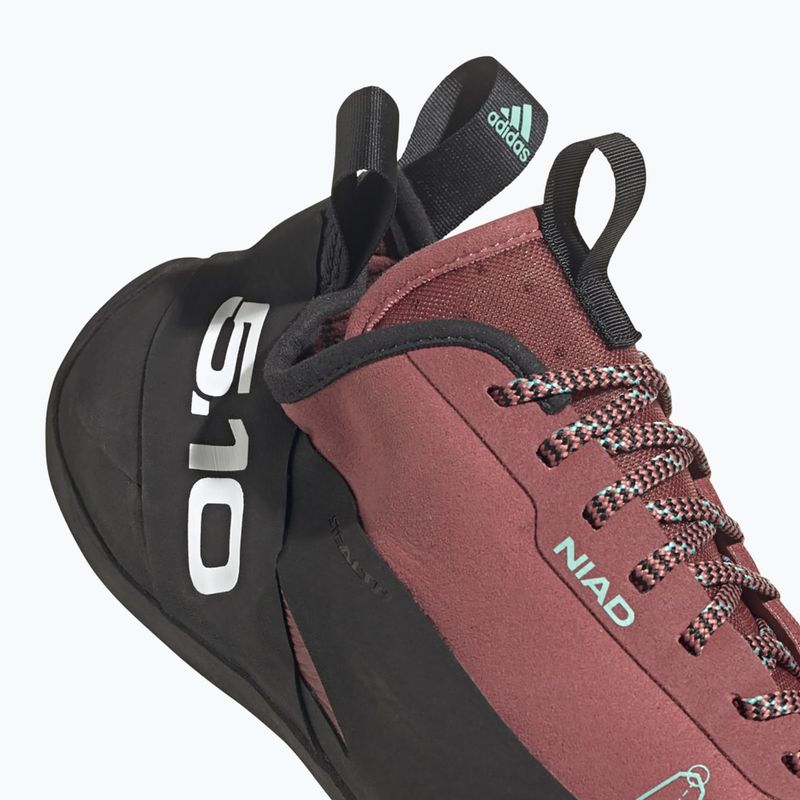 Buty wspinaczkowe męskie adidas Five Ten Niad Lace core black/crew red/acid mint 13
