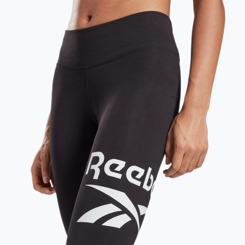 Legginsy damskie Reebok Identity Big Logo Cotton black 4