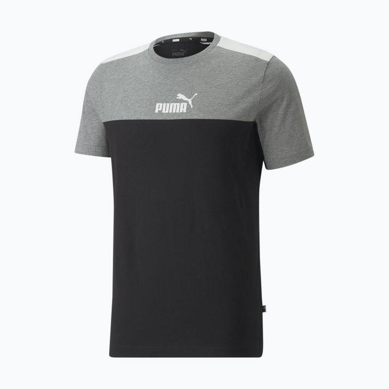 Koszulka męska PUMA ESS+ Block Tee puma black 4