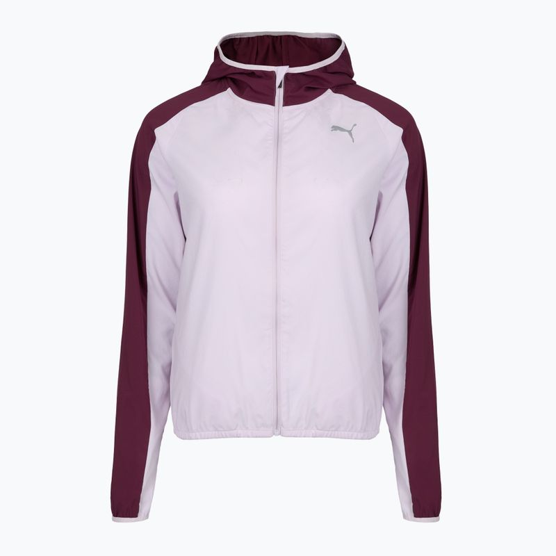 Kurtka do biegania damska Puma Run 5K Woven Jacket lavender fog