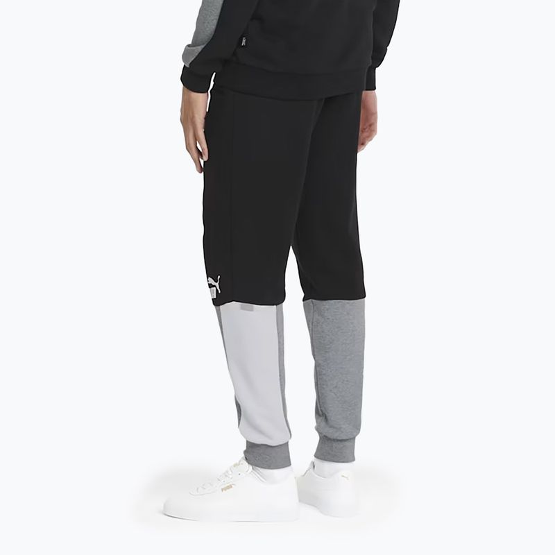 Spodnie męskie PUMA ESS+ Block Sweatpants TR puma black 2