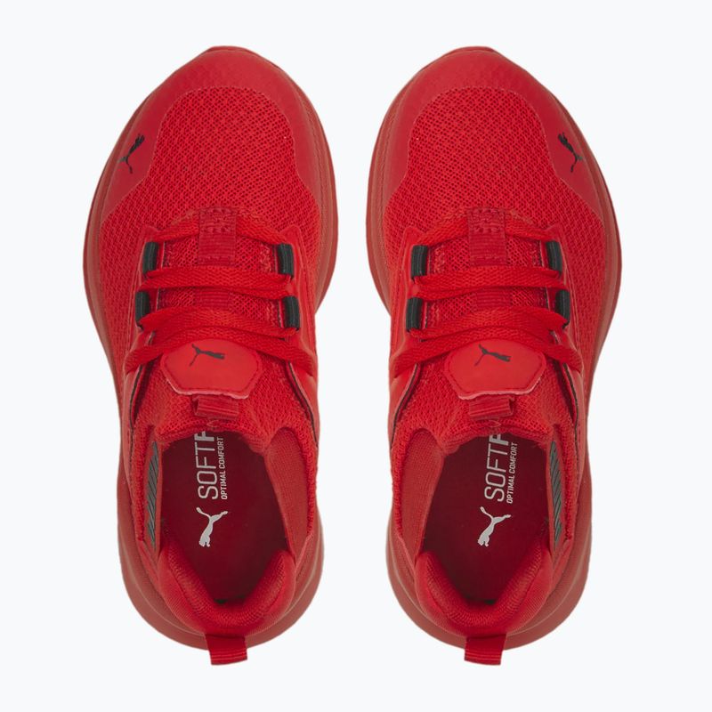 Buty dziecięce PUMA Enzo 2 Refresh AC PS high risk red/puma black 4