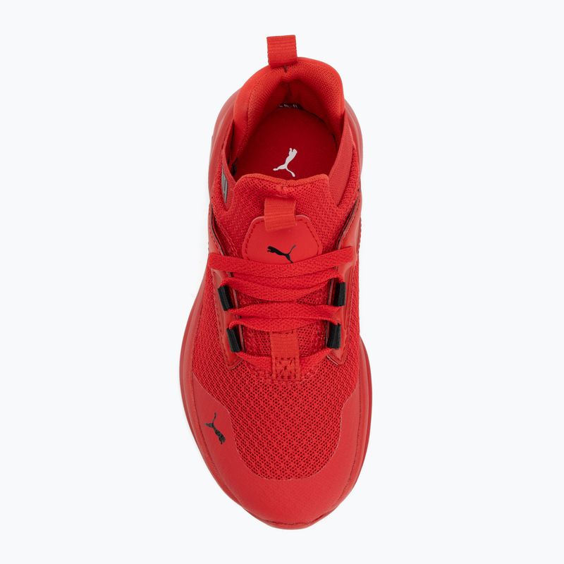 Buty dziecięce PUMA Enzo 2 Refresh AC PS high risk red/puma black 5