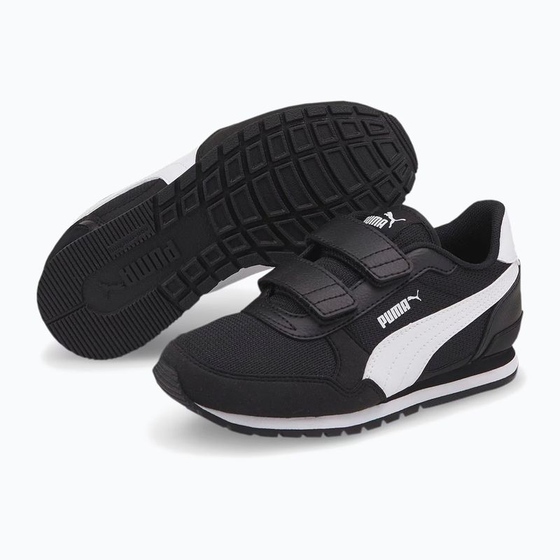 Buty dziecięce PUMA ST Runner v3 Mesh V PS puma black/puma white 10