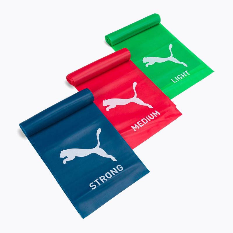 Zestaw gum oporowych PUMA Elastic Bands Set Of 3 royal blue/red/green