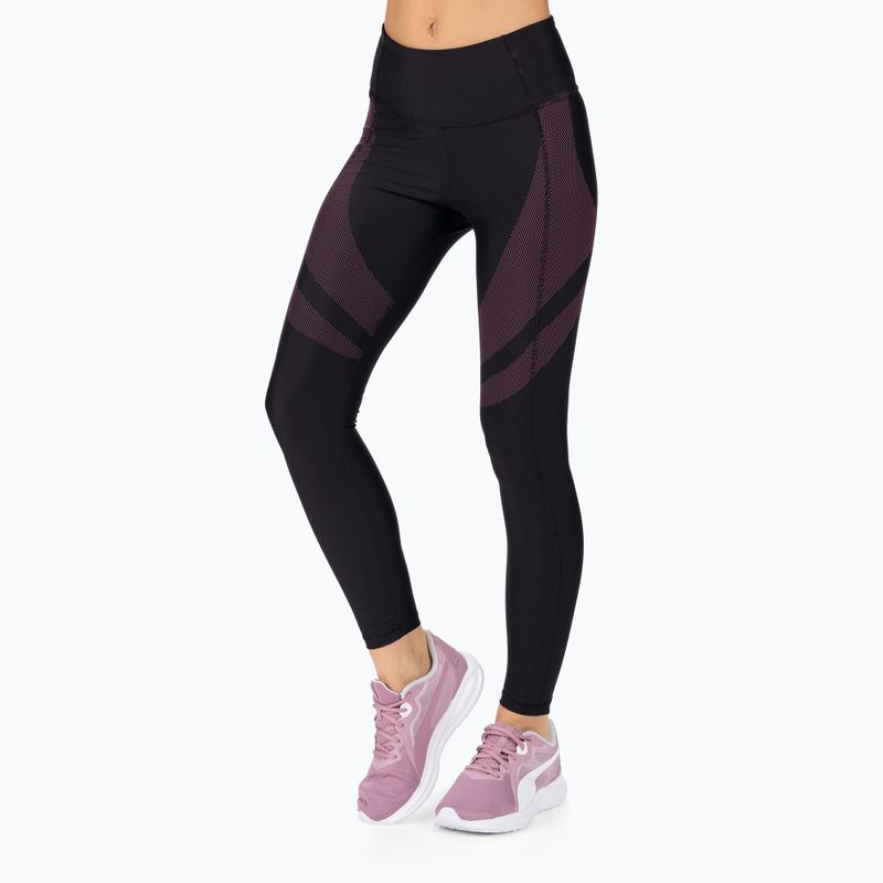 Legginsy treningowe damskie PUMA Eversculpt HW Full Tight puma black/sunset pink
