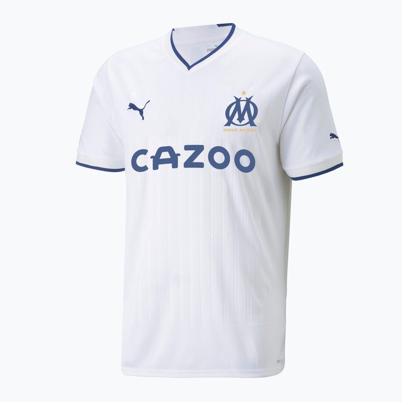Koszulka piłkarska męska PUMA Om Home Jersey Replica puma white limoge 9