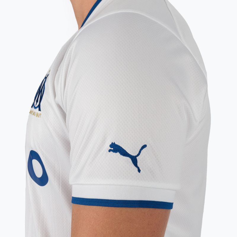 Koszulka piłkarska męska PUMA Om Home Jersey Replica puma white limoge 5