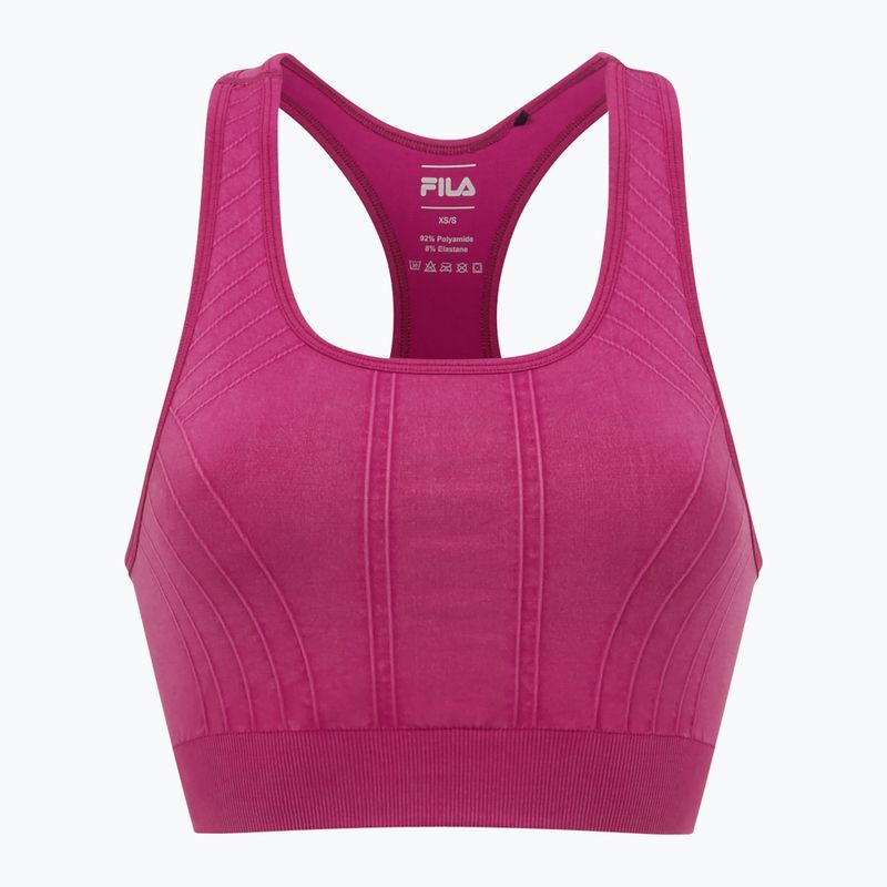 Biustonosz treningowy  FILA Radclifee Seamless wild aster 3