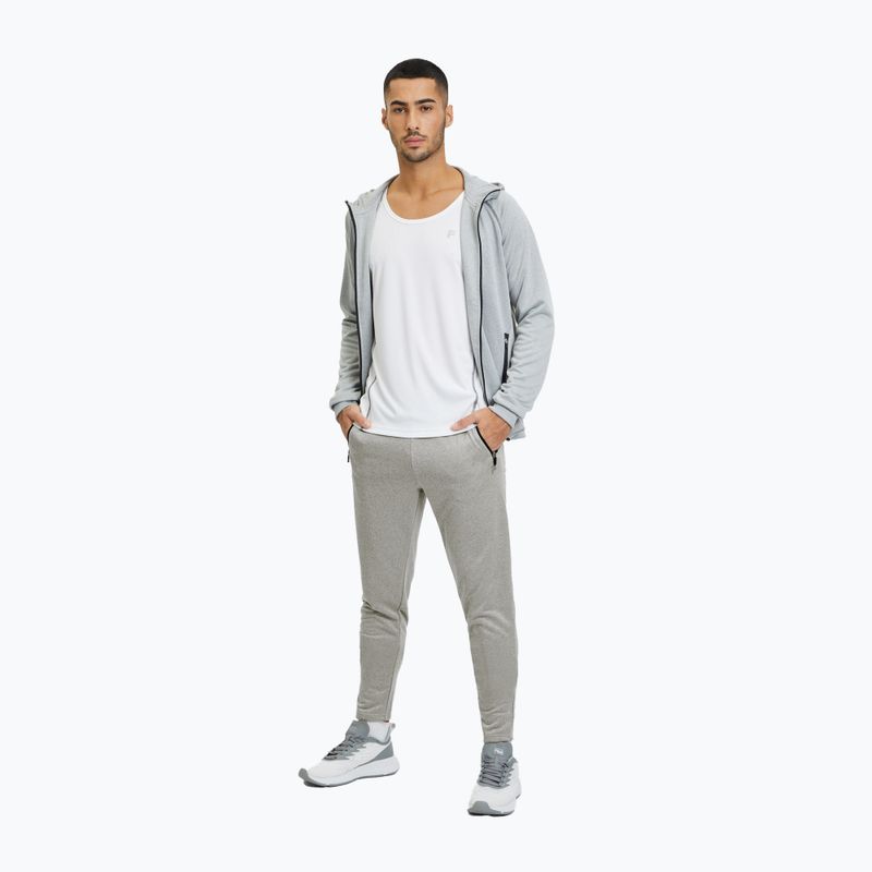 Spodnie męskie FILA Lanz Sweat light grey melange 2