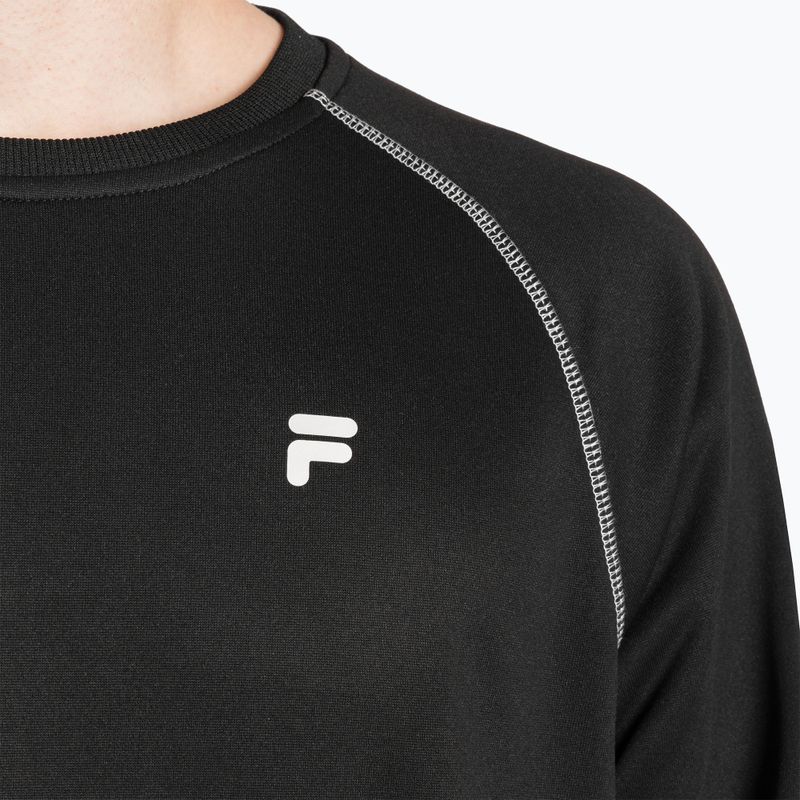 Bluza męska FILA Landin Raglan Crew Sweat black 3