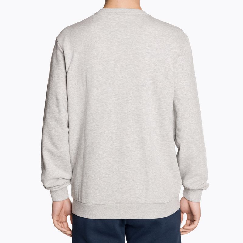 Bluza męska FILA Brustem Crew Sweat light grey melange 2