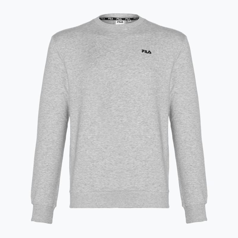 Bluza męska FILA Brustem Crew Sweat light grey melange 4