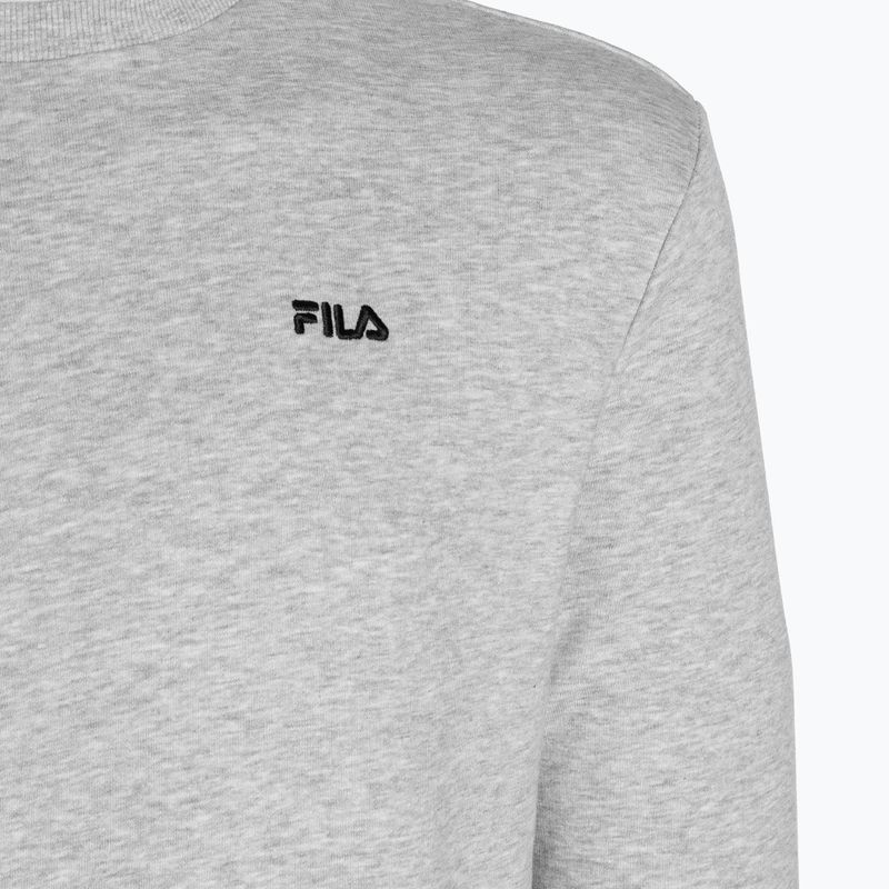 Bluza męska FILA Brustem Crew Sweat light grey melange 6