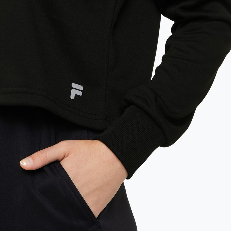 Bluza damska FILA Rheine Cropped Hoody black 4