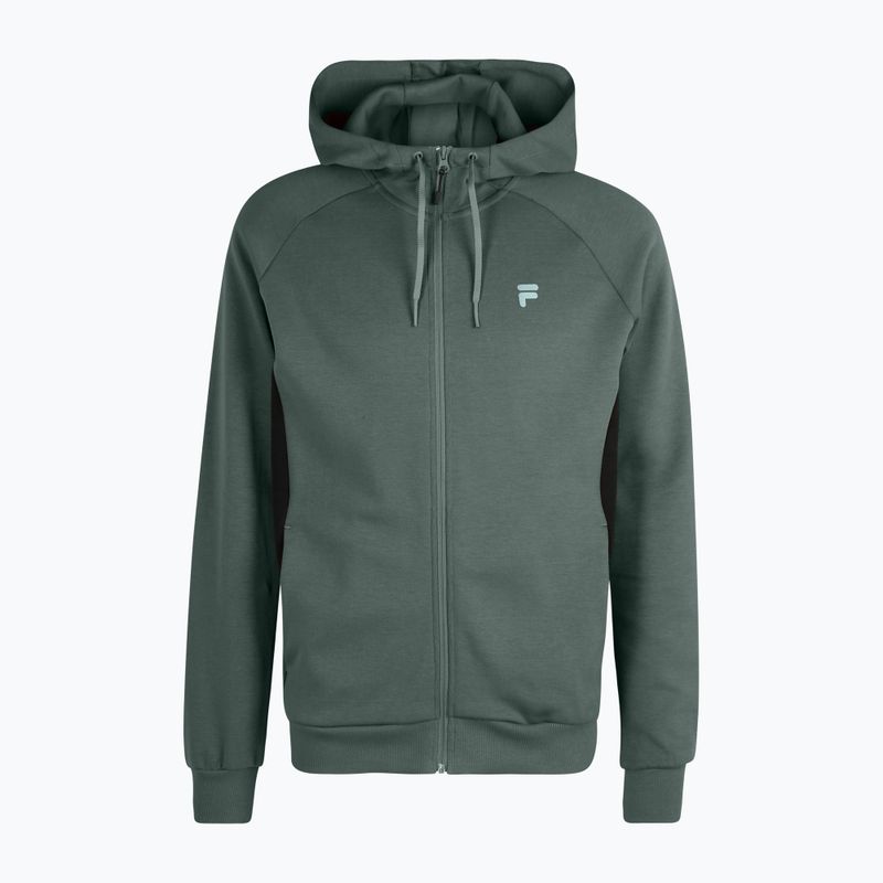 Bluza męska FILA Romulus Hooded Track dark forest/black