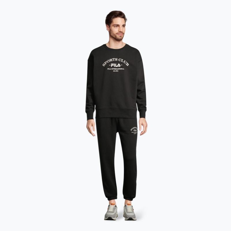 Spodnie męskie FILA Biere Loose Fit Sweat black 2