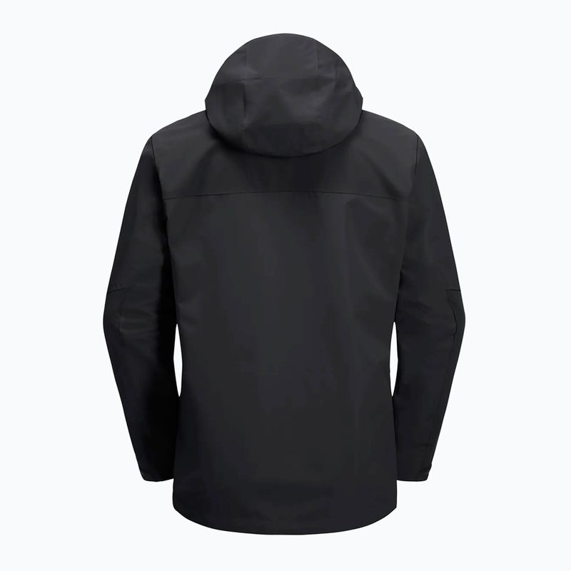 Kurtka przeciwdeszczowa męska Jack Wolfskin Jasper 2L black 7