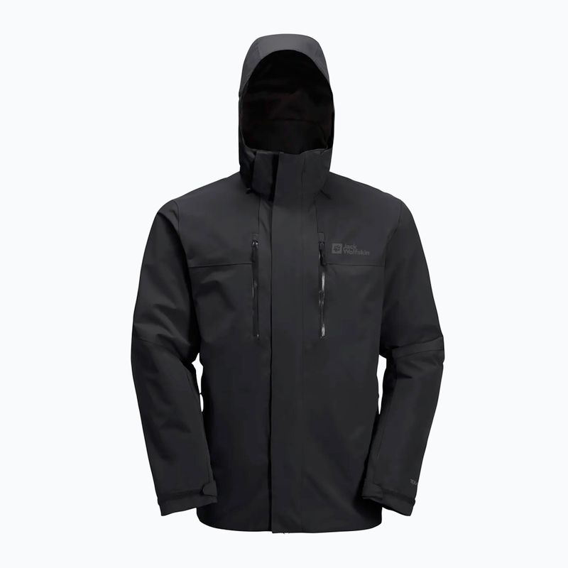 Kurtka przeciwdeszczowa męska Jack Wolfskin Jasper 2L black 8
