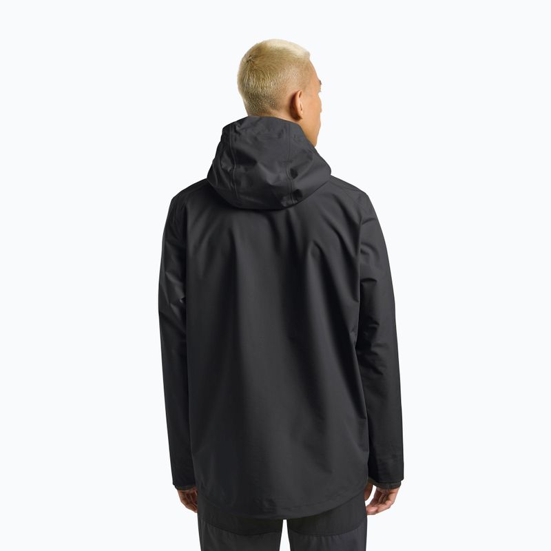 Kurtka przeciwdeszczowa męska Jack Wolfskin Highest Peak 3L black 3