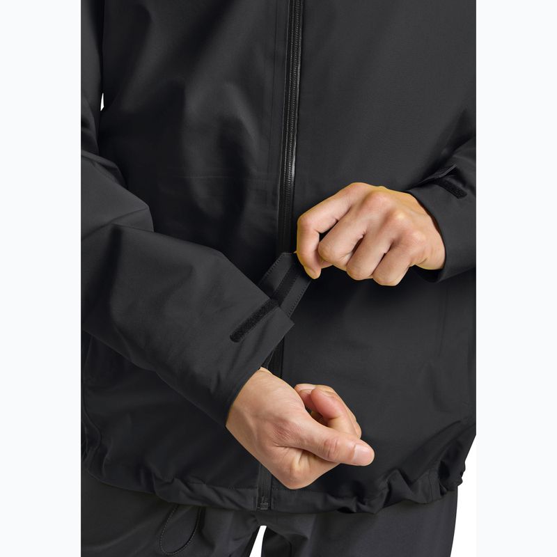 Kurtka przeciwdeszczowa męska Jack Wolfskin Highest Peak 3L black 9