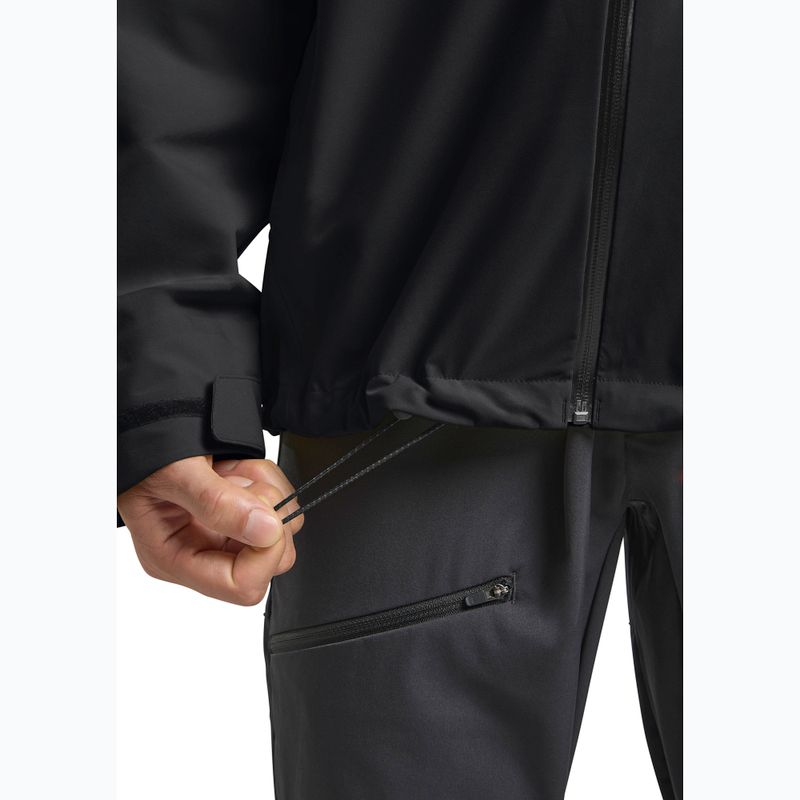 Kurtka przeciwdeszczowa męska Jack Wolfskin Highest Peak 3L black 10